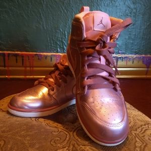 Youth Metallic Jordan 1s